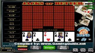 Jacks or Better 52 Hand Video Poker