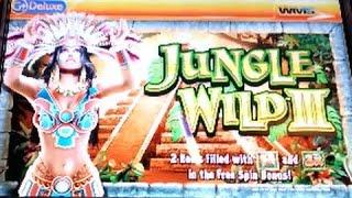 Jungle Wild 3 - **$100 LIVE PLAY** MAX BET BONUS WIN