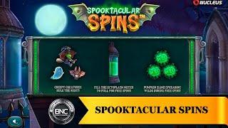 Spooktacular Spins slot by Nucleus Gaming