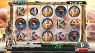 Apollo God Of the Sun Slot Game Play - by Leander