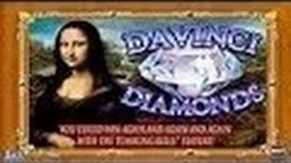 Davinci Diamonds Slot Machine-live Play-$20 bet-Venetian