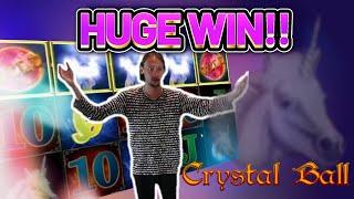 HUGE WIN! CRYSTAL BALL BIG WIN - €5 bet on Casino Slot from CasinoDaddy