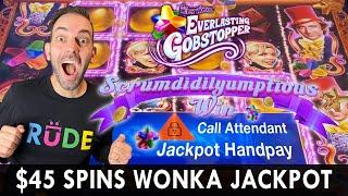 ⋆ Slots ⋆$45 Spin JACKPOT ⋆ Slots ⋆ Willy Wonka Everlasting Gobstoppers!