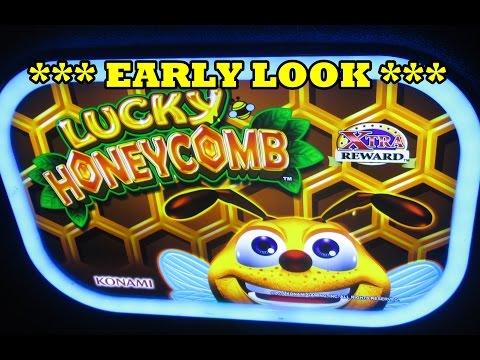 Konami - Lucky Honeycomb!  Fail!  *** Early Look ***