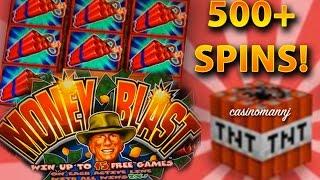 Money Blast Slot - 500+ FREE SPINS! - BIG WIN! - Slot Machine Bonus