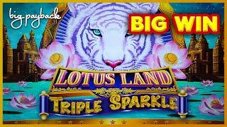 Lotus Land Triple Sparkle Slot - BIG WIN SESSION!