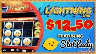 BIG Stake Lightning Link with Slot Lady • in LAS VEGAS !