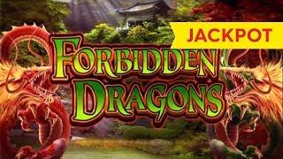 JACKPOT HANDPAY! Forbidden Dragons Slot - $20 BETS, AWESOME!