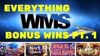 •ALL WMS•Bonus Slot Play Part 1 *BIG WINS* BierHaus | The King and the Sword and more!