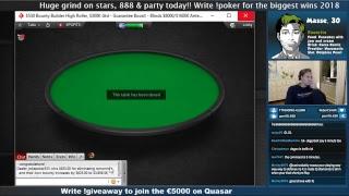 530$ BB & MILL ITM BIG STACK - Profit 2018 = 1st Scheduled By Country Sweden -  €5000 !giveaway -