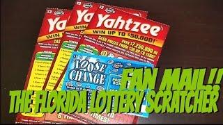 Scratch off froms The Florida lottery scratcher