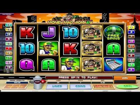 Free Money Mad Monkey slot machine by Microgaming gameplay ★ SlotsUp