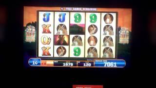 Slot bonus win on Mustang at Parx Casino. 63 spins