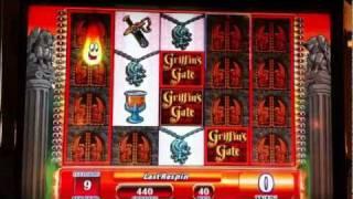 Griffin's Gate Slot ($0.80 Bet) Free Spin Bonus Game