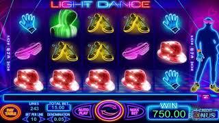 Light Dance Slot Features & Game Play - by Felix Gaming