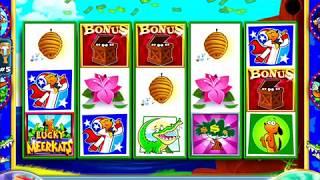 LUCKY MEERKATS Video Slot Casino Game with an 'EPIC WIN" MEERKAT BONUS