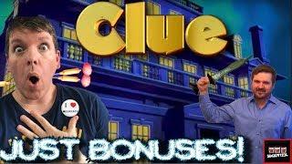 Clue Slot Machine Bonus Rounds! BEST SLOT MACHINE EVER!