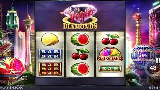 Vegas Diamonds Slot by Elk Studios