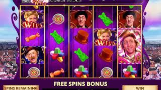 WILLY WONKA Video Slot CasinoGame with a WONKAVATOR FREE SPIN BONUS