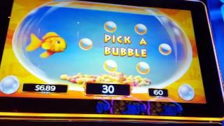 New slot threesome! Ted, Reel em in 2 and Goldfish Deluxe! **14k Gold win on Goldfish Deluxe bonus*