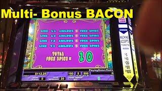 Stinkin Rich Slot Action Bacon Wrapped Titties Multi Bonus Win