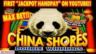*JACKPOT HANDPAY* - CHINA SHORES DOUBLE WINNINGS |MAX| MEGA HUGE SLOT WIN! - Slot Machine Bonus
