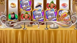 WILLY WONKA: THREE COURSE TASTING Video Slot Casino Game with a FREE SPIN BONUS