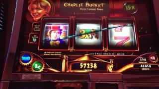 Huge win on Wonka 3 reel slot (Max Bet) - Charlie Bonus