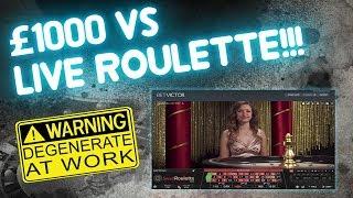 £1,000 vs Roulette!!!