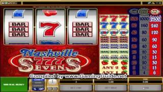 All Slots Casino's Nashville 7's CLassic Slots