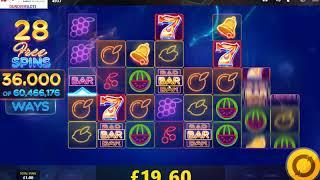 Laser Fruit new slot by Red Tiger over 60Million ways possible!