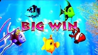 GoldFish 3 Slot Machine - Flurry of Bonuses and Big Win - House Money!