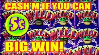 NICKELS - BIG WIN Cash'm If You Can Slot Machine Bonus