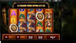 Montezuma Casino Slot Bonus - Big Win!