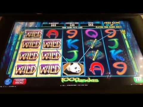 100 Pandas high limit slots bonus win