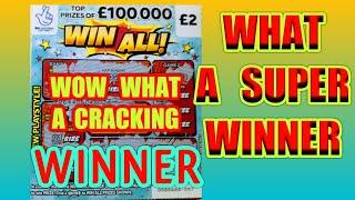 WOW!..WHATVA FANTASTIC GAME....WHAT A FANTASTIC WIN....£100s of Scratchcards