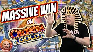 •$30 BETS!!! •Big Stacking Bonus WIN on Cleopatra Gold! •