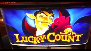 BIG WIN!!! LIVE PLAY: "Lucky Count" Slot Machine Bonus (Max Bet!)