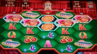 Winner's Nights Slot Machine Bonus - Mirror Reels Feature - 10 Free Games Win with Stacked Symbols