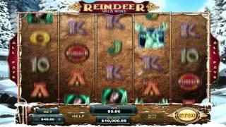Reindeer Wild Wins• slot machine by Genesis Gaming | Game preview by Slotozilla