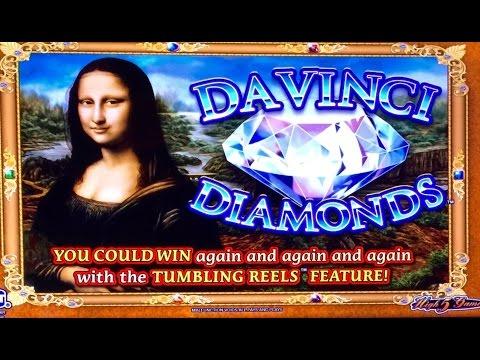 Davinci Diamonds Slot Machine-Live Play at Aria