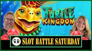 THE RETURN OF SLOT BATTLE SATURDAY! FRED CAT VS HEIDI CAT ON THEIR FAVORITE SLOT! TACOS FOR THE WIN!