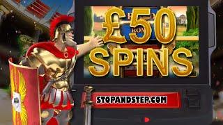 Centurion £50 Spins - LIVE PLAY - William Hill FOBT