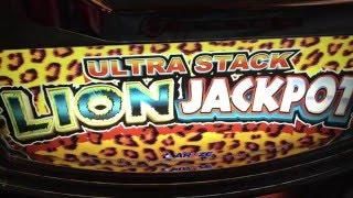 Ultra Stack Lion Jackpot Slot Machine ~ BOGUS FREE SPIN BONUS!!! • DJ BIZICK'S SLOT CHANNEL