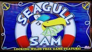 Bally: Sticky Wilds - Seagull Sam Slot Bonus NICE WIN