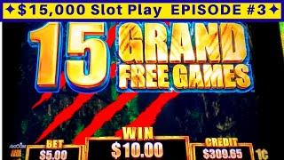 Tarzan Grand Slot Machine MAX BET Bonus & MINOR Jackpot Won | EPISODE-3 | Live Slot Play w/NG Slot