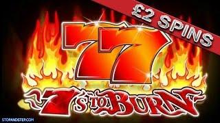7s to Burn Bookies FOBT Slot Machine - £2 SPINS