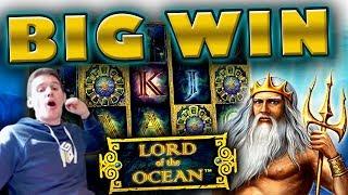 BIG WIN on Lord of the Ocean Slot - £20 Bet!