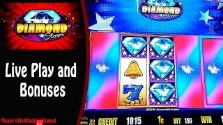 Diamond Storm by Aristocrat Live Play and Bonuses