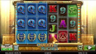 Queen of Riches slot from Big Time Gaming - Gameplay